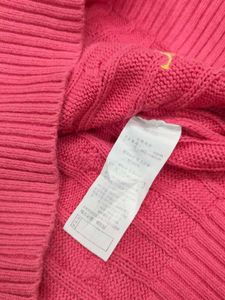 Polo Pink Cable Knit Sweater