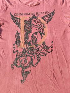 Y2k Vintage x Gothic Crop tee
