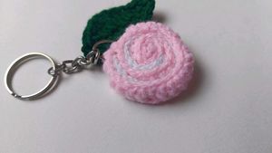 Crochet Candy Keychain