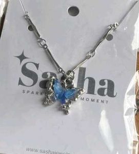 Blue Butterfly Sasha Necklace