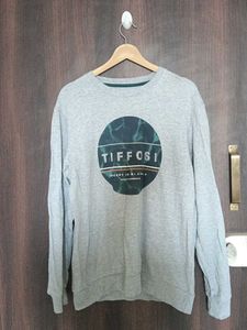 Tiffosi Grey Crewneck Sweatshirt