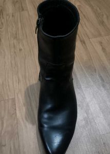 vintage genuine leather zimmerman zip up boot