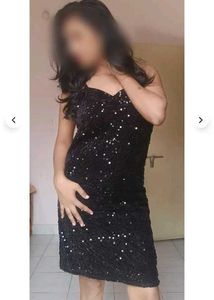 Sparkling Black Sequin Bodycon