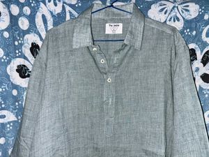 short linen kurta