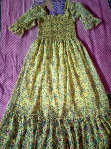 Chic Floral midi Dress
