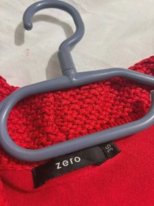 Cozy Red Turtleneck Knit Sweater