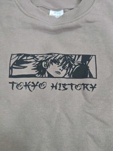 Tokyo History Anime Graphic Sweatshirt