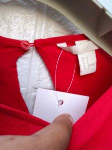 New with tag H&amp;M Casual Red Top