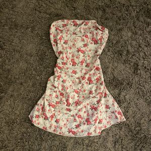 floral tube dress 💐