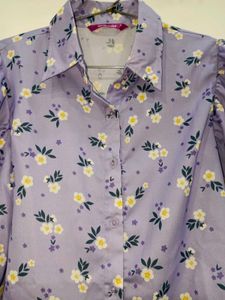 Floral Puff Sleeve Shirt
