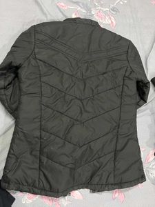 Stylish Black Quilted Jacket