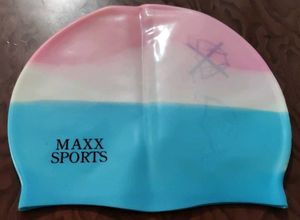 MAXX SPORTS Silicone Swim Cap