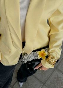 Chic Yellow Blazer