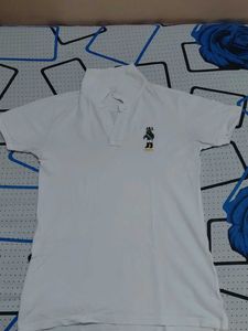 Kid's White Polo T-Shirt