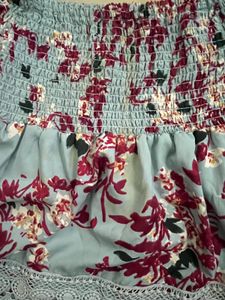 Floral Off-Shoulder Top