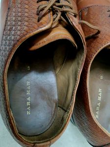 Zara Man-Genuine Leather Ceremony Shoes