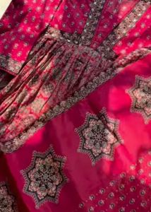 Elegant Printed Kurta Set with Dupatta