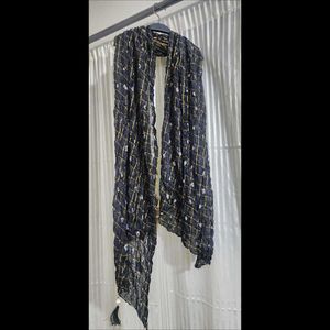 Black Bandhani Dupatta