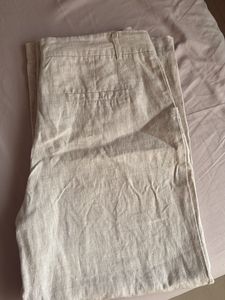 Stylish Beige Cropped Pants