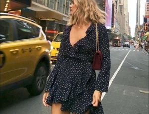 Chic Polka Dot Mini Dress