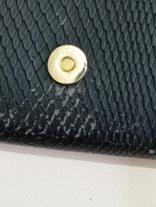 ALDO Black Crossbody Bag with Chain Detail