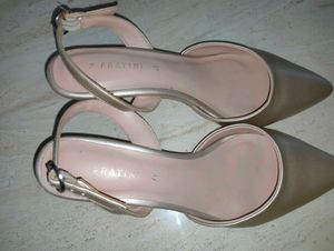 FRATINI PU Womens Buckle casual kitten heels