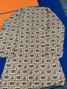 Ethnic Elephant Print Kurta