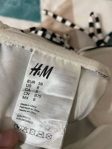 H&amp;M Striped Bikini Top
