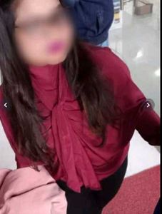 Burgundy Button-Down top