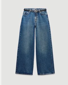 Zudio Wide Leg Blue Jeans