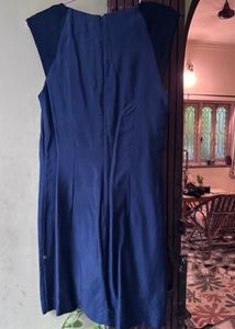 Classic Navy Blue Dress