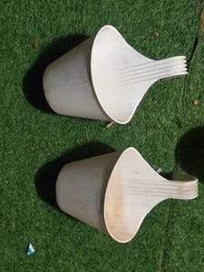 Set of 7 Colorful Planters