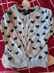 High QUALITY Girls Wool Cardigan