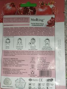 Masking Pomegranate Facial Kit