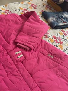 Bright Pink Puffer Jacket