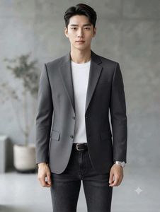 Men's Classic Grey Blazer