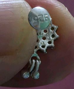 925 silver gemstone Drops set of 2 BrandNew