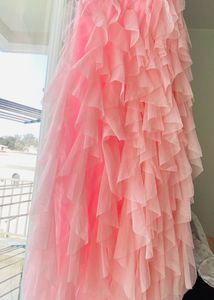 Pink Flare 3/4th Skirt