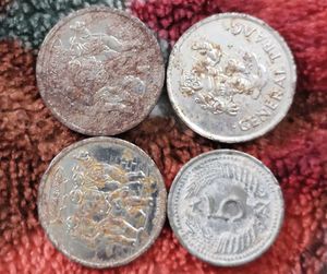 Vintage Token Coins (Set of 4)