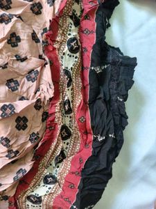 Unique Boho Floral Print Blouse