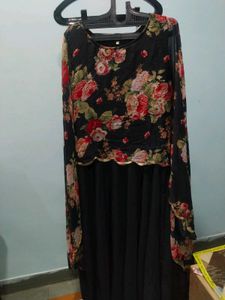 Floral Print Maxi Dress