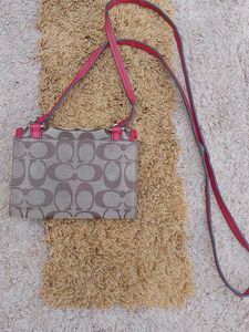 Coach Monogram Crossbody Bag