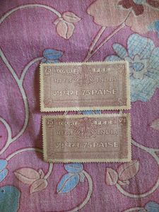 Court Fee Stamp Set Of 2