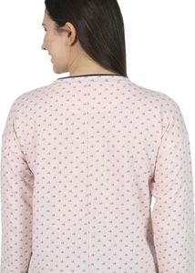 Printed Women Pink T Shirt