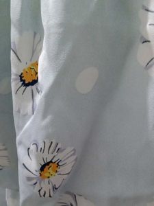Cute Daisy Print Summer Dress