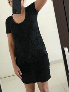 Elegant Black Lace Top