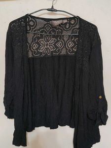 Chic Black Lace shrug