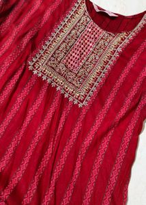 red kurti