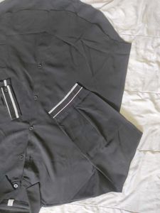 Stylish Black Long Sleeve Shirt