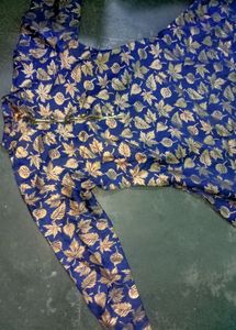 ALLOVER ZAARI WORK GOWN
